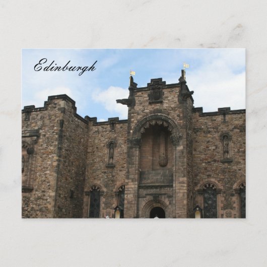 Carte Postale château edinburgh (Devant)