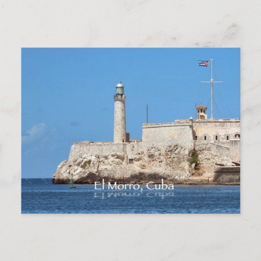 Carte Postale Château El Morro, Cuba (Devant)