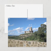Carte Postale Château en Espagne (Devant / Derrière)