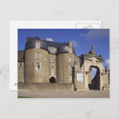 Carte Postale Château et musée, Boulogne, Pas-de-Calais, (Devant / Derrière)
