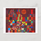 Carte Postale Château et Soleil, Paul Klee (Devant)