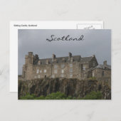 Carte Postale château étourdissant écossais (Devant / Derrière)