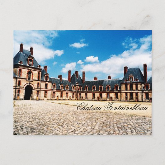 Carte Postale Château Fontainebleau, France (Devant)