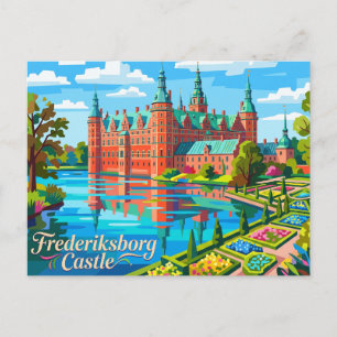 Carte Postale Château Frederiksborg Danemark