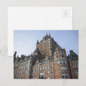 Carte postale Château Frontenac (Devant / Derrière)