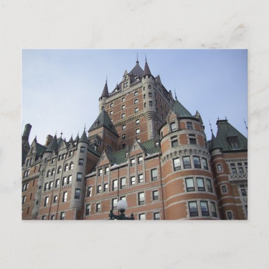 Carte postale Château Frontenac (Devant)