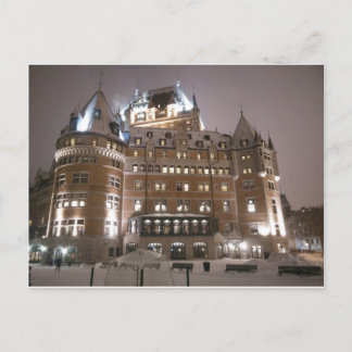 Carte Postale Château Frontenac en nuit