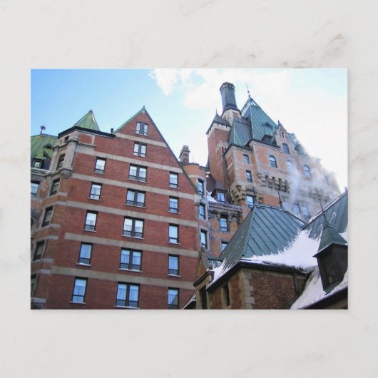 Carte Postale Château Frontenac, Québec, Canada (Devant)