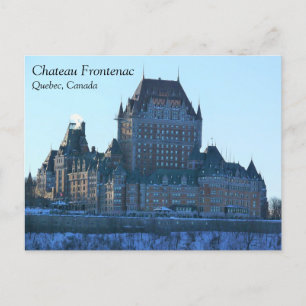 Carte Postale Château Frontenac, Québec, Canada