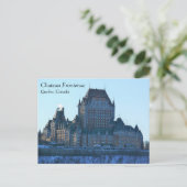 Carte Postale Château Frontenac, Québec, Canada (Debout devant)