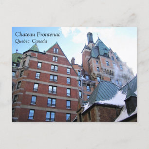 Carte Postale Château Frontenac, Québec, Canada