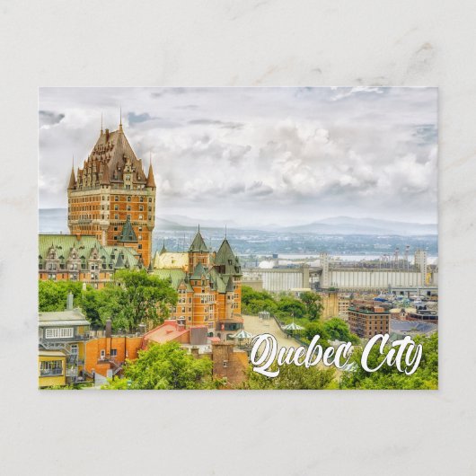 Carte Postale Chateau Frontenac, Québec, Québec, Canada (Devant)