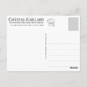 Carte Postale Château-Gaillard, at the sunrise (Dos)