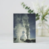 Carte Postale Château Geyser, Parc national de Yellowstone (Debout devant)