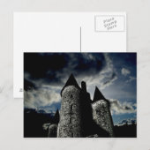 Carte Postale Château gothique (Devant / Derrière)