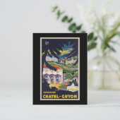 Carte Postale Château-Guyon Auvergne (Debout devant)