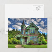 Carte Postale Château Historique À Drain Oregon (Devant / Derrière)