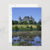 Carte Postale Château Inversible, Strathclyde, Écosse (Devant / Derrière)