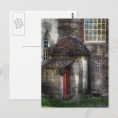 Carte Postale Château - La porte cachée à l'arrière (Devant / Derrière)