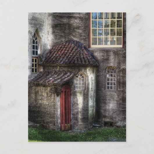 Carte Postale Château - La porte cachée à l'arrière (Devant)