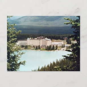 Carte postale Château Lake Louise en Alberta, Cana