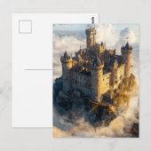 Carte Postale Château médiéval (Devant / Derrière)