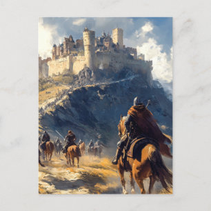 Carte Postale Château médiéval