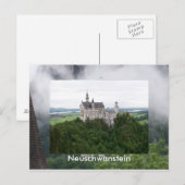 Carte Postale Château Neuschwanstein (Devant / Derrière)