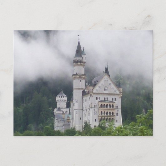 Carte Postale Château Neuschwanstein (Devant)