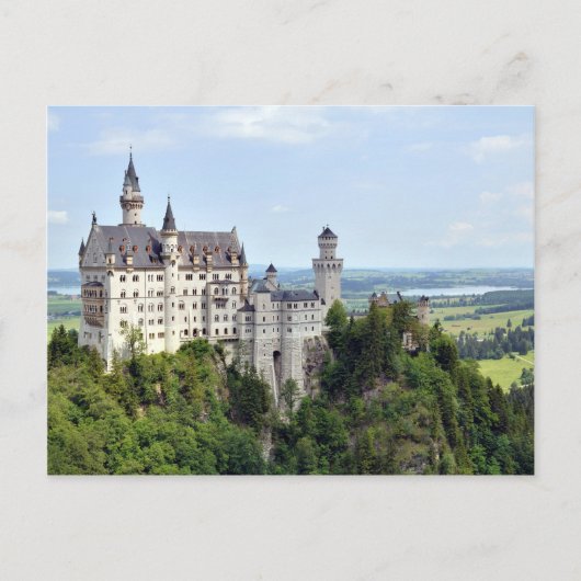 Carte Postale Château Neuschwanstein Bavaria Allemagne (Devant)