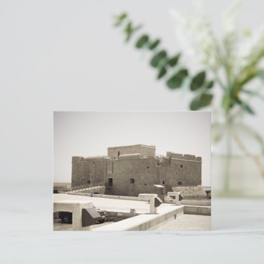 Carte Postale château paphos (Debout devant)