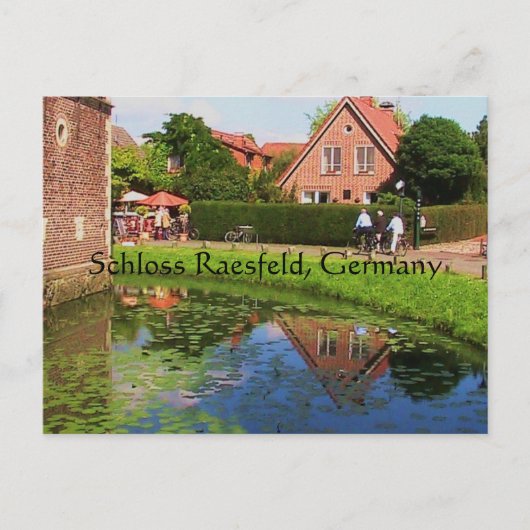 Carte postale Château Raesfeld (Allemagne) (Devant)