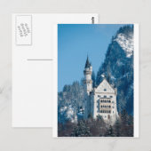 Carte Postale Château romantique (Devant / Derrière)