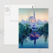 Carte Postale CHÂTEAU ROMANTIQUE par SHARON SHARPE (Devant / Derrière)