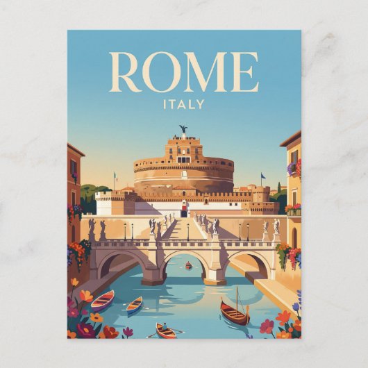 Carte Postale Château Sant'Angelo Italie (Devant)