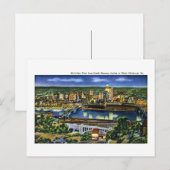 Carte Postale Château Shannon Incline, Pittsburgh, PA (Devant / Derrière)