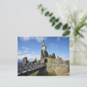Carte Postale Château Sinclair Girnigoe, Wick, Caithness, (Debout devant)