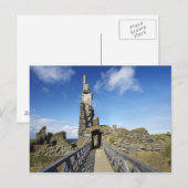 Carte Postale Château Sinclair Girnigoe, Wick, Caithness, 2 (Devant / Derrière)