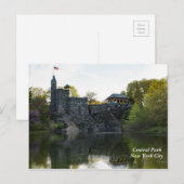 Carte Postale Château Sur Le Lac (Devant / Derrière)