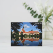 Carte postale Chateau Telc (Debout devant)