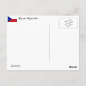 Carte postale Chateau Telc (Dos)