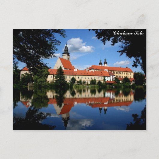 Carte postale Chateau Telc (Devant)
