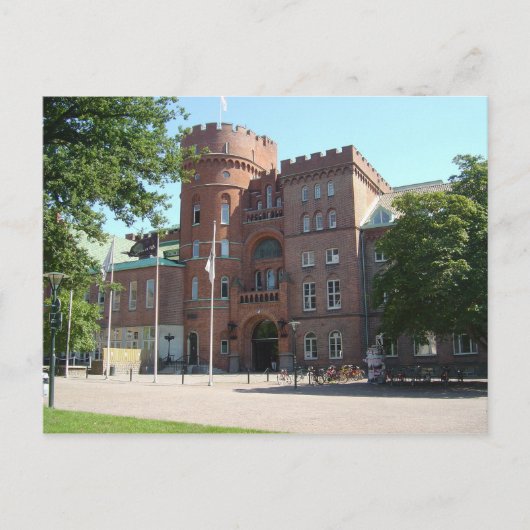 Carte Postale Château universitaire de Lund (Devant)