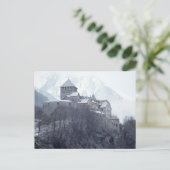Carte Postale Château Vaduz Liechtenstein (Debout devant)