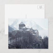 Carte Postale Château Vaduz Liechtenstein (Devant / Derrière)