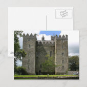Carte Postale Châteaux de Bunratty (Devant / Derrière)