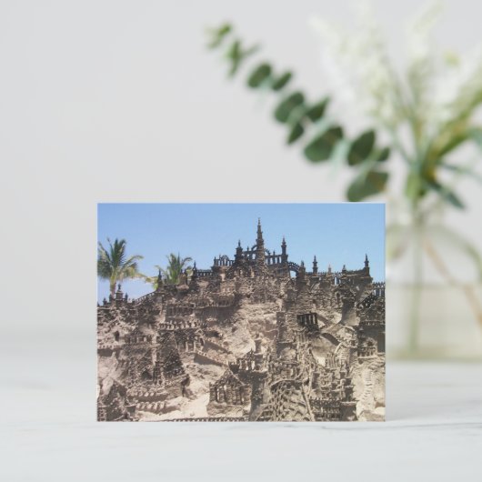 Carte Postale Châteaux de sable (Debout devant)