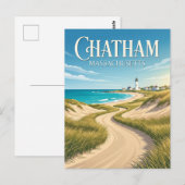 Carte Postale Chatham États-Unis (Devant / Derrière)