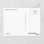 Carte Postale Chatillon-sur-Siene du Medeaval en Bourgogne. (Dos)