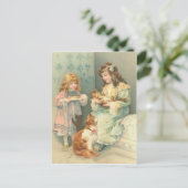 Carte Postale Chaton (Debout devant)